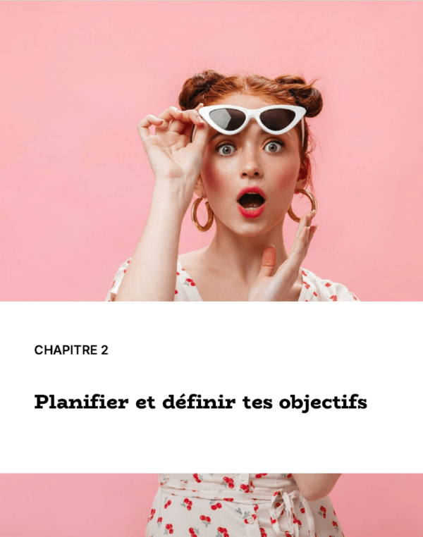 Livre Procrastination, C'est Fini ! Je deviens productive et épanouie. Chapitre 2